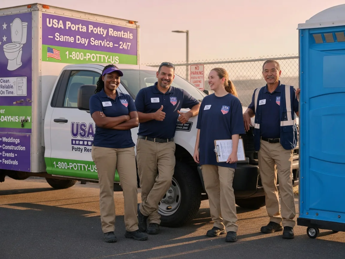 Porta Potty Rental company in Erie, ND